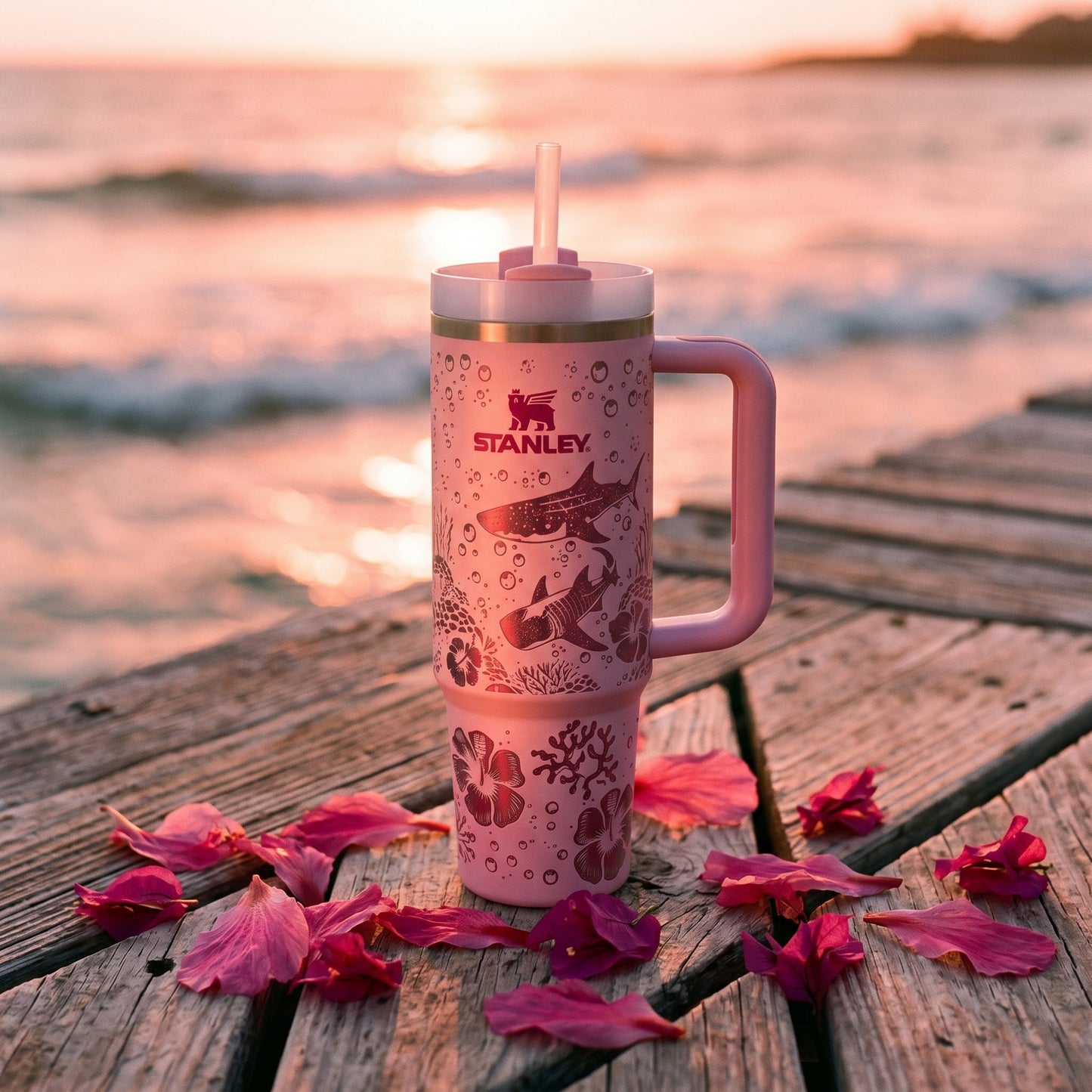 Whale Shark Reef Adventure 40oz Tumbler