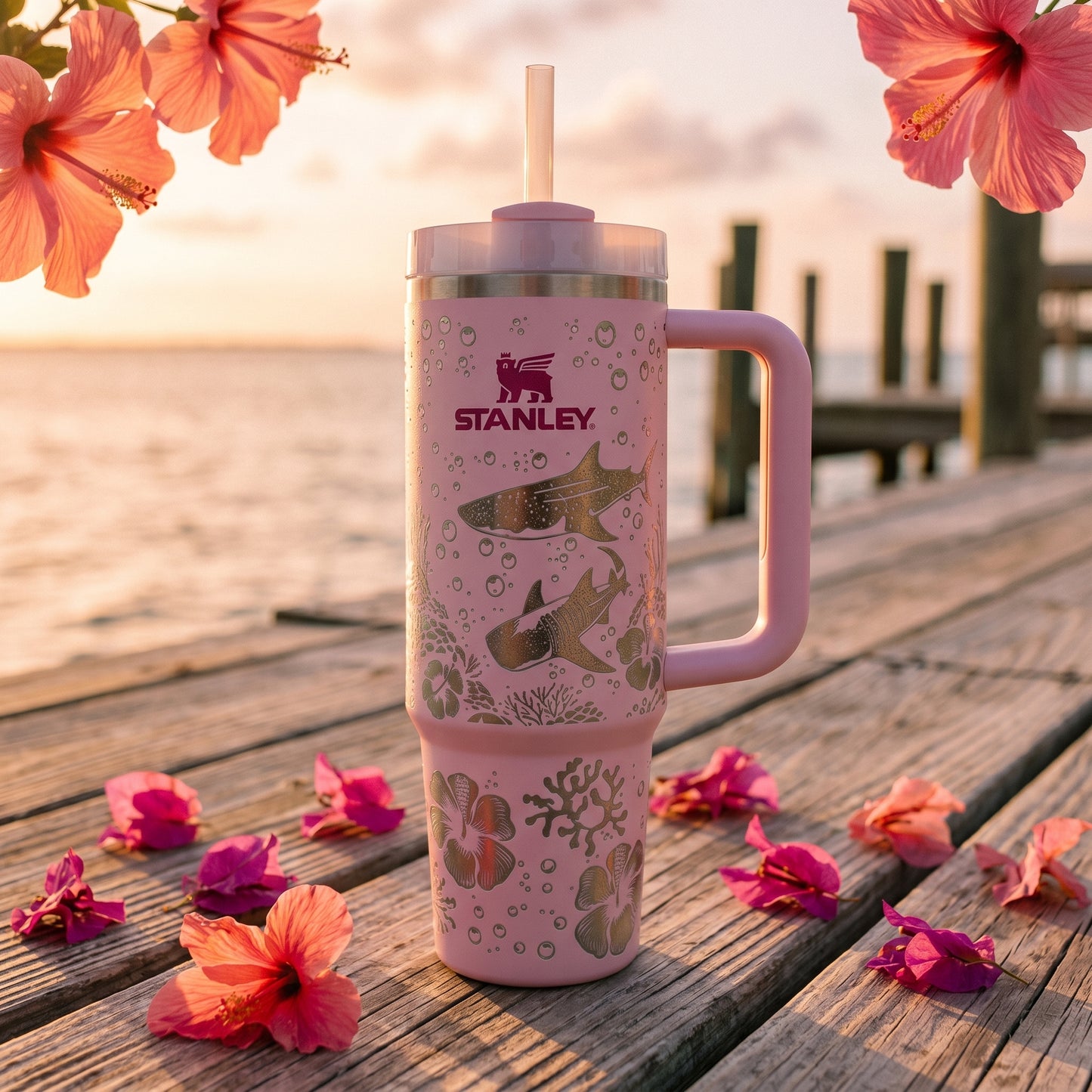 Whale Shark Reef Adventure 40oz Tumbler