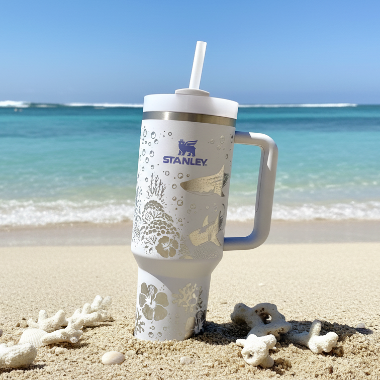 Whale Shark Reef Adventure 40oz Tumbler