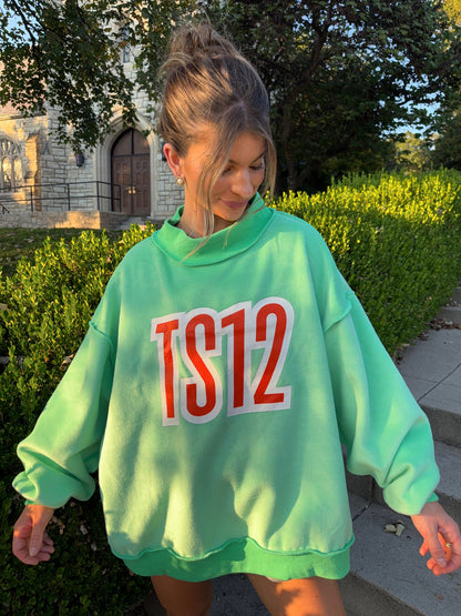 LIFE OF A SHOWGIRL MOCKNECK - REVERSIBLE