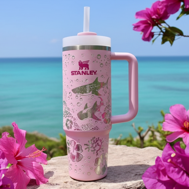 Whale Shark Reef Adventure 40oz Tumbler