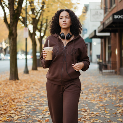 GAP Logo Zip Hoodie & Pant Set