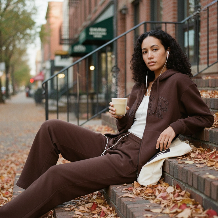 GAP Logo Zip Hoodie & Pant Set