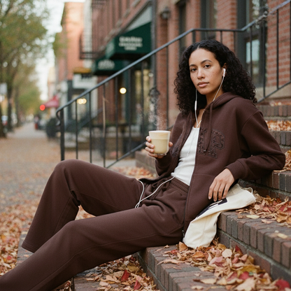 GAP Logo Zip Hoodie & Pant Set