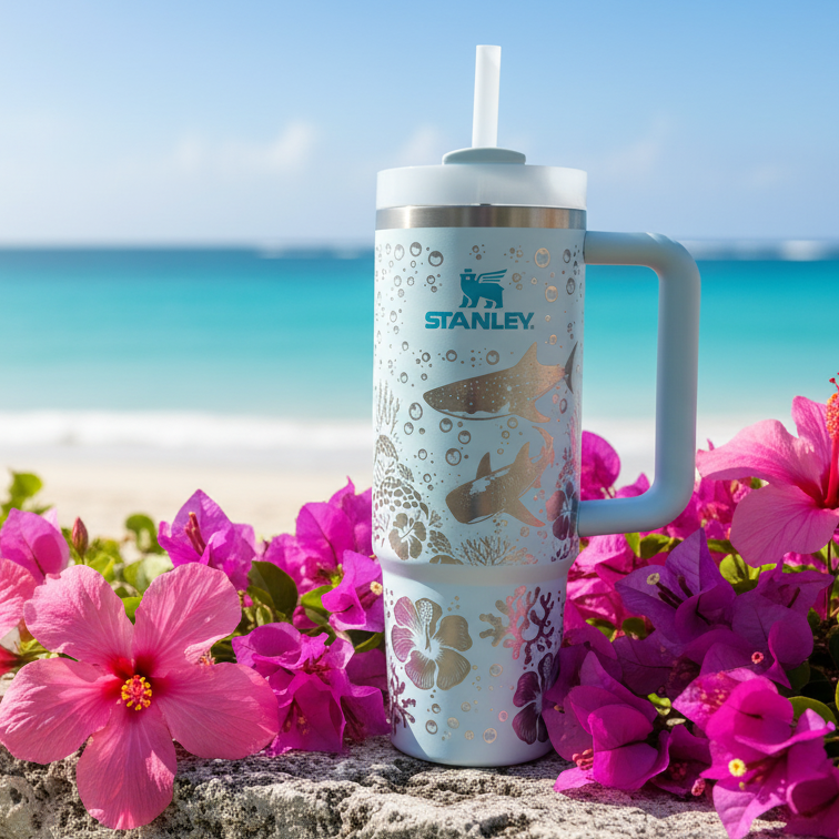 Whale Shark Reef Adventure 40oz Tumbler